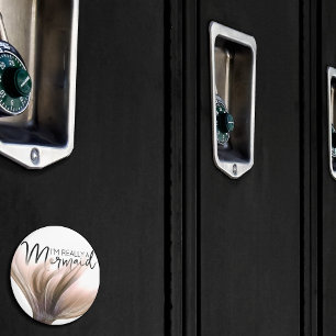 Aimant #MermaidLife Im Really a Mermaid   Rose Gold Tail