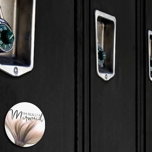 Aimant #MermaidLife Im Really a Mermaid | Rose Gold Tail