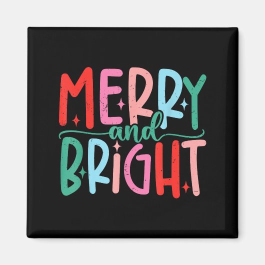 Aimant Merry & Bright Moody & Uptight Matching Co (Devant)