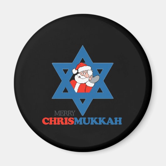 Aimant Merry Chrismukkah - (Devant)