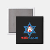 Aimant Merry Chrismukkah - (Recto/Verso)
