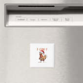 Aimant Merry Christmas F-Caw-F Classic Retro Cool (In Situ (Lave-vaisselle))
