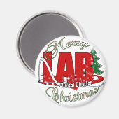 AIMANT MERRY CHRISTMAS LAB DIRECTEUR CLINIQUE (Recto/Verso)