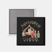Aimant Merry Christmas Tee Uni-christian Family Group Chi (Recto/Verso)