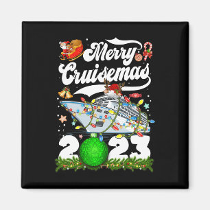 Aimant Merry Cruisemas Famille Croisière Noël 2023 Amusan