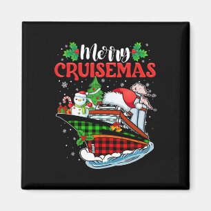 Aimant Merry Cruisemas Famille Croisière Noël 2023 Amusan