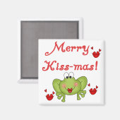 Aimant Merry Kiss-Mas T-shirts et cadeaux (Recto/Verso)