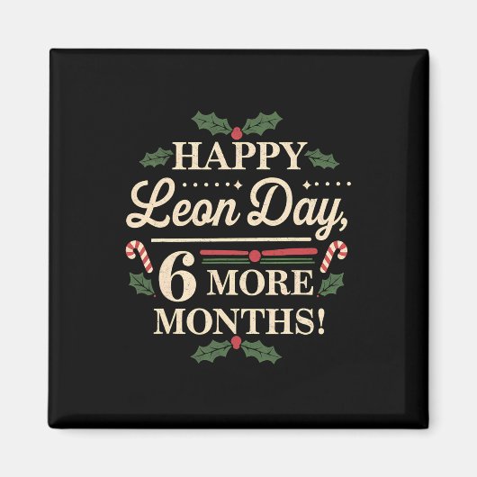 Aimant Merry Leon Day Noel Ckwards Funny Christmas Counte (Devant)