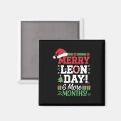 Aimant Merry Leon Day Noel Ckwards Funny Christmas Counte (Recto/Verso)