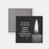 Aimant Merveilleux conseiller Prince de la Paix Écriture (Recto/Verso)