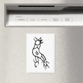 Aimant Merveilleux Zodiac-Rooster Chinois#001- (In Situ (Lave-vaisselle))