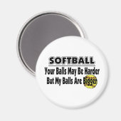 Aimant Mes Boules Sont Plus Grosses (Recto/Verso)