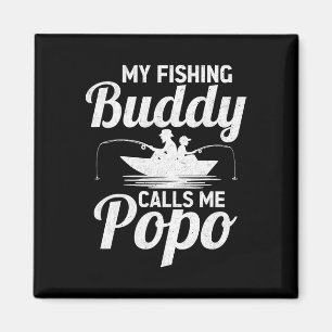 Aimant Mes Copains de Pêche M'appellent Popo Poisson de l