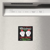 Aimant Mes deux dents de devant de Noël (In Situ (Lave-vaisselle))