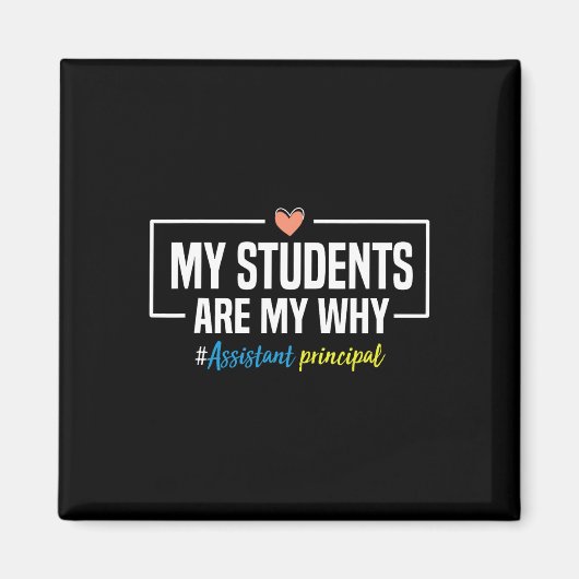Aimant Mes élèves sont mon pourquoi Istant Principal - Re (Devant)