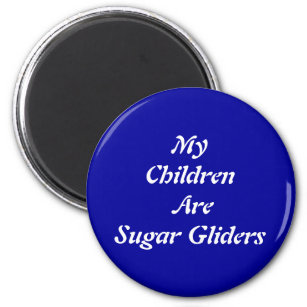 Aimant Mes enfants sont des planeurs de sucre