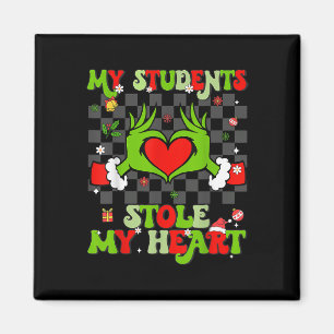 Aimant Mes étudiants me volent le coeur Noël Noël Enseign