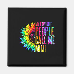 Aimant Mes Gens Préférés M'Appelent Mimi Grandma Tourneso