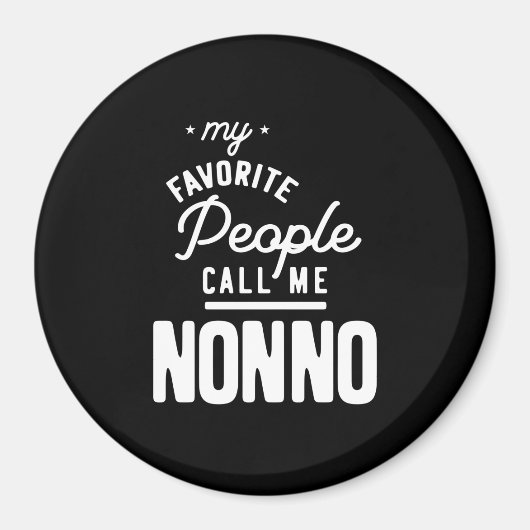 Aimant Mes Gens Préférés M'Appelent Non (Devant)