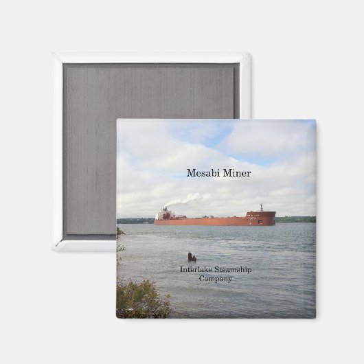 Aimant Mesabi Miner (Recto/Verso)