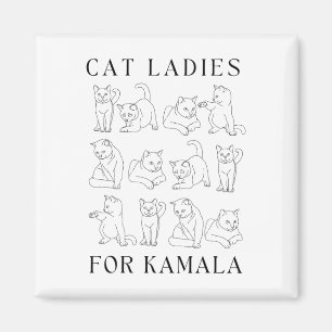Aimant Mesdames Pour Kamala Madame La Présidente Pour Le