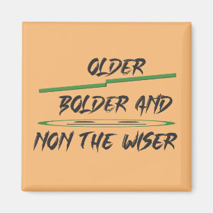 Aimant Message de plaisanterie sur les graphiques et les 