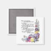 Aimant Message d'espoir cadeaux (Recto/Verso)