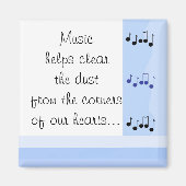 Aimant Message musical (Devant)