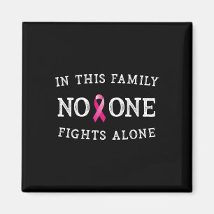 Aimant Message Nice Conscience du cancer du sein Pink Rib