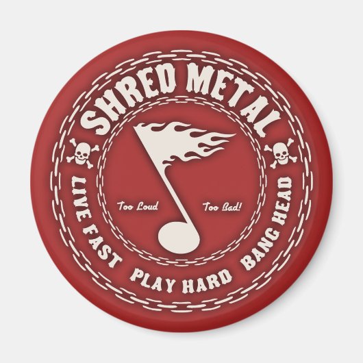 Aimant Métal cisaillé (Devant)