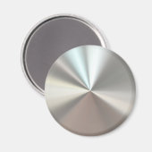 Aimant Metal d'artistic silver (Recto/Verso)