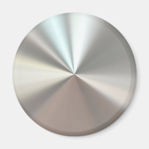 Aimant Metal d'artistic silver