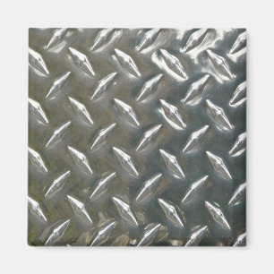 Aimant Métal en aluminium Checkerplate