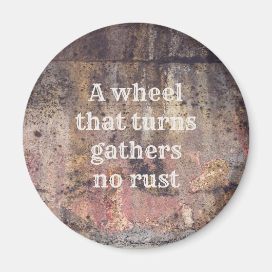 Aimant Métal rouillé (Devant)