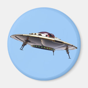Aimant métallique d'UFO