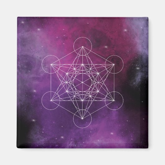 Aimant Métatron, chakra, zen, géométrie sacrée, angel, (Devant)