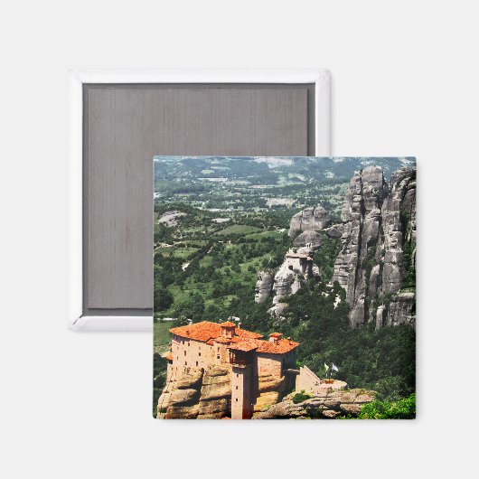 Aimant Meteora Grèce (Recto/Verso)
