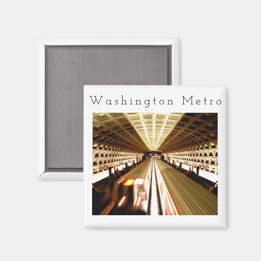 Aimant Métro de Washington (Recto/Verso)