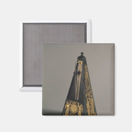 Aimant Métronome pyramidal, 1815 (Recto/Verso)