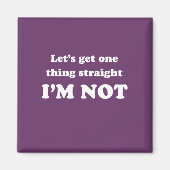 Aimant Mettons une chose au clair (Devant)