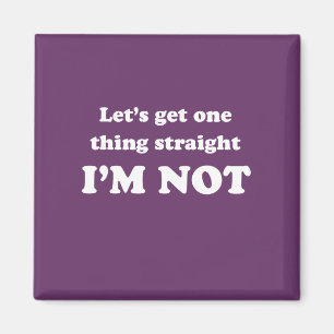 Aimant Mettons une chose au clair