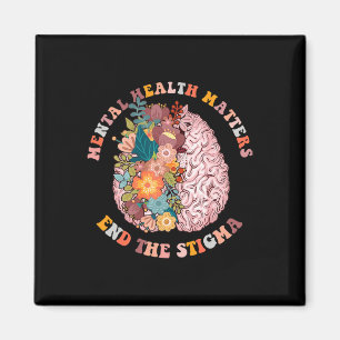 Aimant Mettre fin à la stigmatisation, la santé mentale,