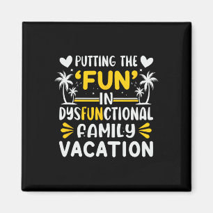 Aimant Mettre l'amusement dans des vacances en famille dy
