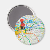 Aimant Metz, France (Recto/Verso)