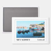 Aimant Mevagissey, Cornwall, Angleterre (Recto/Verso)