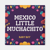 Aimant Mexicain mignon petit Muchacho bébé garçon (Devant)