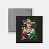 Aimant Mexicain Rendre Fantastique Cinco De Mayo (Recto/Verso)