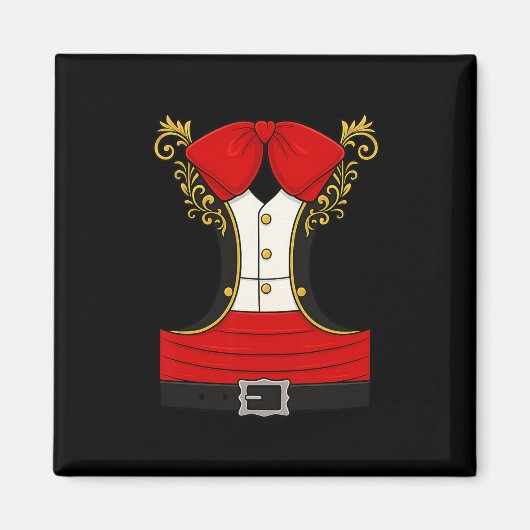 Aimant Mexican Mariachi Halloween Costume Cinco De Mayo C (Devant)