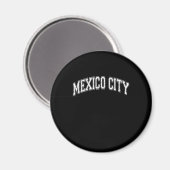 Aimant Mexico City Capitale du Mexique (Recto/Verso)