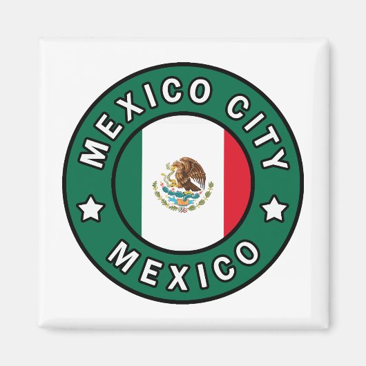 Aimant Mexico City Mexico (Devant)